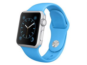 苹果Apple Watch Sport 释放活力与时尚的蓝色伴侣